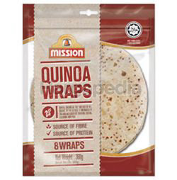 Mission Quinoa Wraps 360gm Mission Quinoa Wraps 360gm