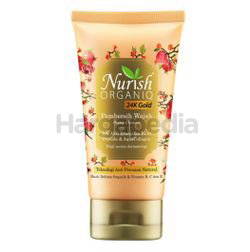 Nurish Organiq 24k Gold Facial Foam 50ml Nurish Organiq 24k Gold Facial Foam 50ml