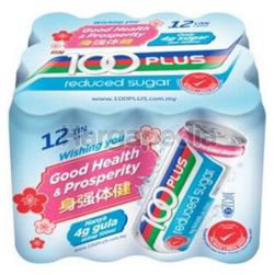 100Plus Isotonic Reduced Sugar 12x325ml 100Plus Isotonic Reduced Sugar 12x325ml