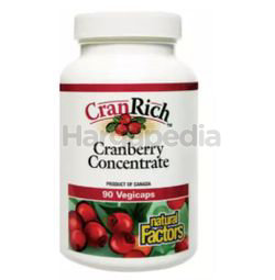 Natural Factors Cranrich Cranberry Concentrate 90s Natural Factors Cranrich Cranberry Concentrate 90s