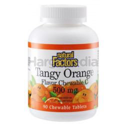 Natural Factors Tangy Orange 500mg 90s Natural Factors Tangy Orange 500mg 90s