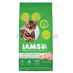 IAMS Dry Cat Food Pro Health Adult Optimum Metabolic Dry Food Cat Food 3.18kg IAMS Dry Cat Food Pro Health Adult Optimum Metabolic Dry Food Cat Food 3.18kg