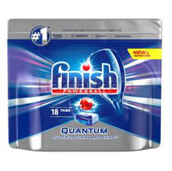 Finish Quantum Power Ball Dishwasher Cleaning Tablets 18s Finish Quantum Power Ball Dishwasher Cleaning Tablets 18s