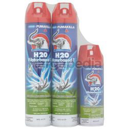 Fumakilla H2O Waterbased-T Aerosol 2x585ml+300ml Fumakilla H2O Waterbased-T Aerosol 2x585ml+300ml