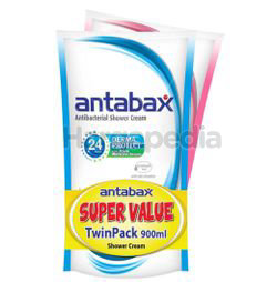 Antabax Antibacterial Shower Cream Refill Fresh & Gentle Care 2x900ml Antabax Antibacterial Shower Cream Refill Fresh & Gentle Care 2x900ml