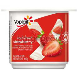 Yoplait Yogurt Strawberry 100gm Yoplait Yogurt Strawberry 100gm