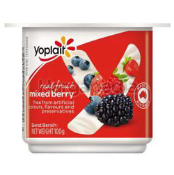 Yoplait Yogurt Mixed Berry 100gm Yoplait Yogurt Mixed Berry 100gm