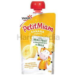 Yoplait Petit Miam Yogurt Banana 70gm Yoplait Petit Miam Yogurt Banana 70gm