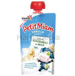 Yoplait Petit Miam Yogurt Vanilla 70gm Yoplait Petit Miam Yogurt Vanilla 70gm