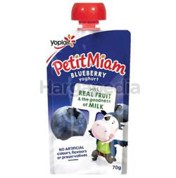 Yoplait Petit Miam Yogurt Blueberry 70gm Yoplait Petit Miam Yogurt Blueberry 70gm