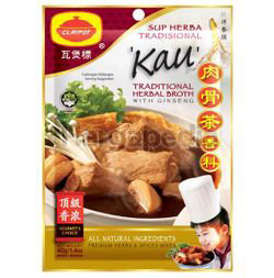 Claypot Kau Bak Kut Teh Herbal Broth 40gm Claypot Kau Bak Kut Teh Herbal Broth 40gm