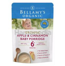 Bellamy´s Organic Apple & Cinnamon Porridge 125gm Bellamy´s Organic Apple & Cinnamon Porridge 125gm