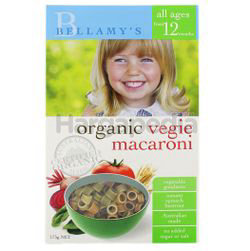 Bellamy's Organic Vegie Macaroni 175gm Bellamy's Organic Vegie Macaroni 175gm