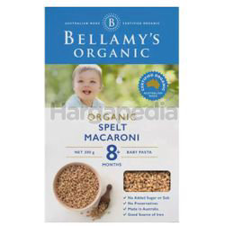 Bellamy's Organic Spelt Macaroni 200gm Bellamy's Organic Spelt Macaroni 200gm