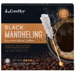 Chek Hup Black Mandheling Gourmet Black Coffee 6x10gm Chek Hup Black Mandheling Gourmet Black Coffee 6x10gm