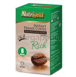 Nutrigold 3in1 Instant Coffee Rich 8x20gm Nutrigold 3in1 Instant Coffee Rich 8x20gm