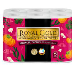 Royal Gold Luxurious Kitchen Towel 6s Royal Gold Luxurious Kitchen Towel 6s