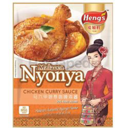 Heng's Malacca Nyonya Chicken Curry Sauce 200gm Heng's Malacca Nyonya Chicken Curry Sauce 200gm