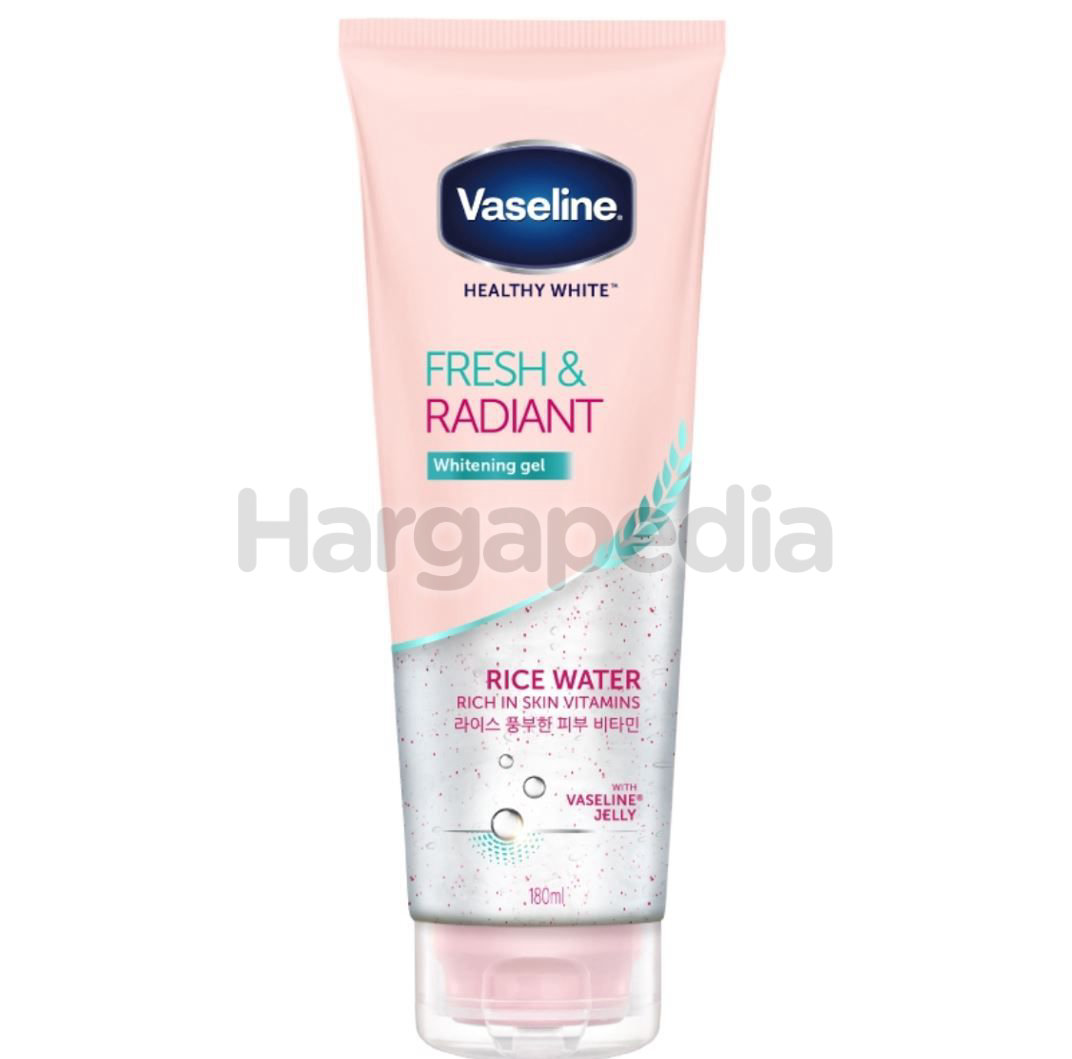 VASELINE Fresh & Radiant Rice Water Whitening Gel 180ml