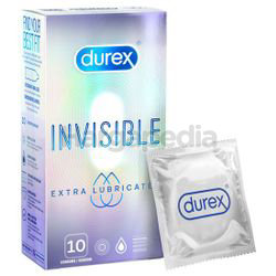 Durex Invisible Extra Thin Extra Lubricated 10s Durex Invisible Extra Thin Extra Lubricated 10s