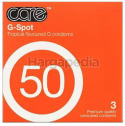Care 50 G-Spot Condom 3s Care 50 G-Spot Condom 3s