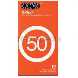 Care 50 G-Spot Condom 12s Care 50 G-Spot Condom 12s