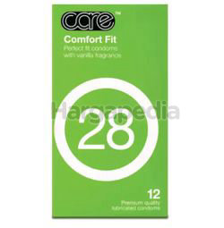 Care 28 Comfort Fit Condom 12s Care 28 Comfort Fit Condom 12s