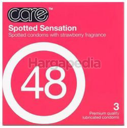 Care 48 Spotted Sensation Condom 3s Care 48 Spotted Sensation Condom 3s
