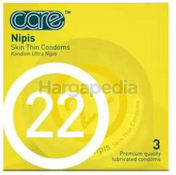 Care 22 Nipis Condom 3s Care 22 Nipis Condom 3s