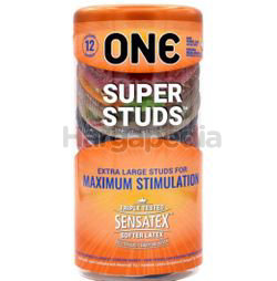ONE Condoms Super Studs 12s ONE Condoms Super Studs 12s