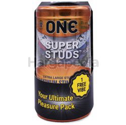 ONE Condoms Super Studs 12s + 1 Vibe ONE Condoms Super Studs 12s + 1 Vibe