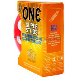 ONE Condoms Super Studs Street Art Edition 3s ONE Condoms Super Studs Street Art Edition 3s