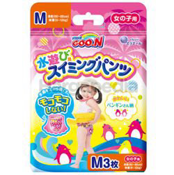 GOO.N Girl Swim Pants Diaper M 3s GOO.N Girl Swim Pants Diaper M 3s