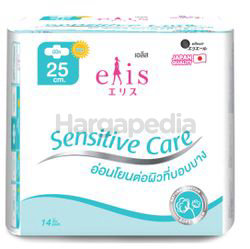 Elis Sensitive Care Sanitary Pad 25cm 14s Elis Sensitive Care Sanitary Pad 25cm 14s