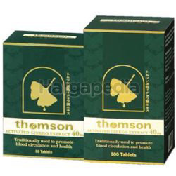 Thomson Activated Ginkgo 40mg 500s+30s Thomson Activated Ginkgo 40mg 500s+30s