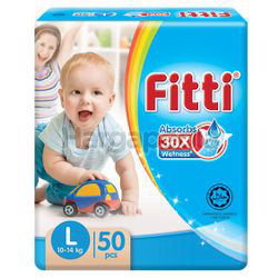 Fitti Jumbo Tape Baby Diaper L50 Fitti Jumbo Tape Baby Diaper L50