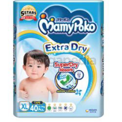 Mamy Poko Extra Dry Skin Tape XL40 Mamy Poko Extra Dry Skin Tape XL40