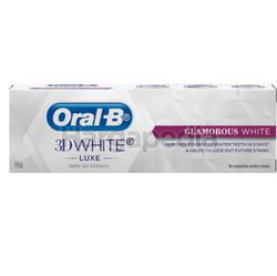 Oral-B 3D White Luxe Glamorous White Toothpaste 95gm Oral-B 3D White Luxe Glamorous White Toothpaste 95gm