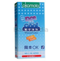 Okamoto Dot De Cool Condoms 10s Okamoto Dot De Cool Condoms 10s