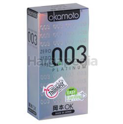 Okamoto 003 Platinum Condom 10s Okamoto 003 Platinum Condom 10s
