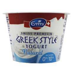 Emmi Swiss Premium Greek Style Yogurt Nature 0% 150gm Emmi Swiss Premium Greek Style Yogurt Nature 0% 150gm
