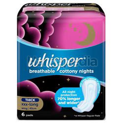 Whisper Cottony Soft 40cm 6s Whisper Cottony Soft 40cm 6s