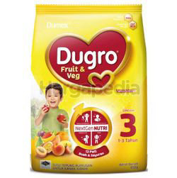 Dugro 3 Fruit & Vege 850gm Dugro 3 Fruit & Vege 850gm