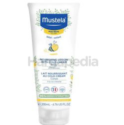 Mustela Nourishing Body Lotion With Cold Cream 200ml Mustela Nourishing Body Lotion With Cold Cream 200ml