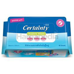 Certainty Adult Hygiene Wipes 40s Certainty Adult Hygiene Wipes 40s