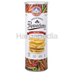 Uncle Saba's Poppadoms Sweet Chilli 70gm Uncle Saba's Poppadoms Sweet Chilli 70gm
