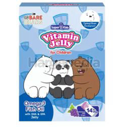 Super Kids Vitamin Jelly Omega 3 Fish Oil 14x10gm Super Kids Vitamin Jelly Omega 3 Fish Oil 14x10gm
