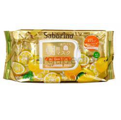 Saborino Morning Premium Yuzu Face Mask 28s Saborino Morning Premium Yuzu Face Mask 28s