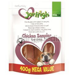 Jerhigh Chicken Sampler 400gm Jerhigh Chicken Sampler 400gm