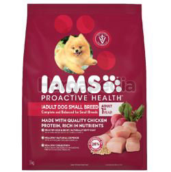 IAMS Dog Dry Food Adult Dog Small Breed Chicken 3kg IAMS Dog Dry Food Adult Dog Small Breed Chicken 3kg